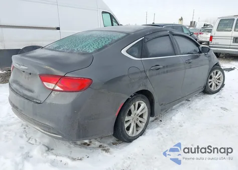 2015 Chrysler 200 Limited z USA, uszkodzony, nr VIN 1C3CCCAB0FN598418